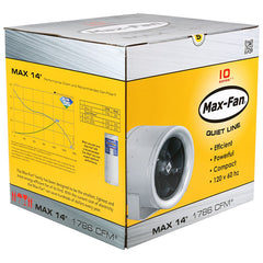Can-Fan Max-Fan Mixed Flow Inline Fan, 14 Inch - 1700 CFM - HGC736840