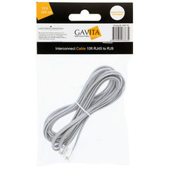 Gavita E-Series LED Adapter Interconnect Cable RJ9/RJ45, 10 ft.