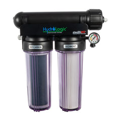 Hydro Logic Stealth-RO150 Reverse Osmosis Filter with Upgraded KDF85/Catalytic Carbon Filter, 150 GPD - Hydroponics