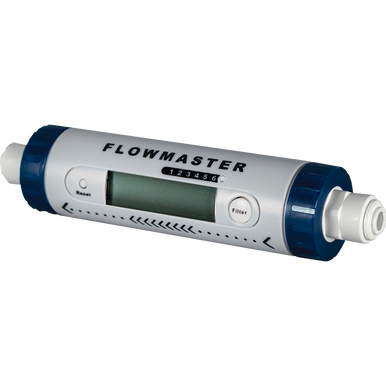Hydro Logic Stealth-RO200/300 & smallBoy FlowMaster Meter,  0.1 - 1.0 GPM - 1/4" Quick Connect - Pack of 8