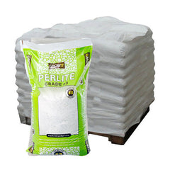 GROW!T #3 Perlite, Super Coarse, 4 Cubic Feet - Pallet of 33 Bags - Soils & Containers