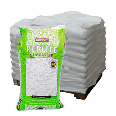 GROW!T #8 Perlite, Super Coarse, 4 Cubic Feet - Pallet of 30 Bags - Soils & Containers