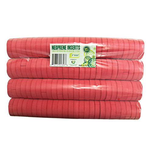 DL Wholesale 2" Red Neoprene Inserts