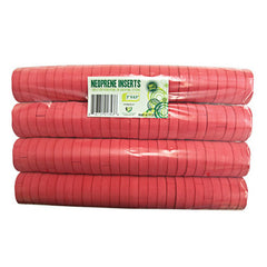 DL Wholesale 2" Red Neoprene Inserts