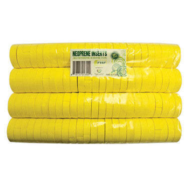DL Wholesale 2" Yellow Neoprene Inserts