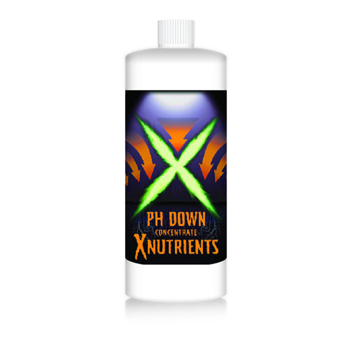 X Nutrients pH Down Concentrate, 1 Quart