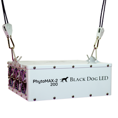 Black Dog PhytoMAX-2 200 Watt LED Grow Light Fixture- Groindoor.com | Hydroponics | Indoor Grow Supply Superstore