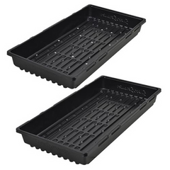 Super Sprouter Double Thick Tray 10 X 20 - No Hole - (50/Cs) Case of 4