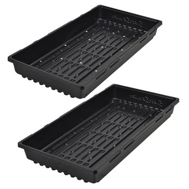 Super Sprouter Double Thick Tray 10 X 20 - W/ Hole - (50/Cs) Case of 3