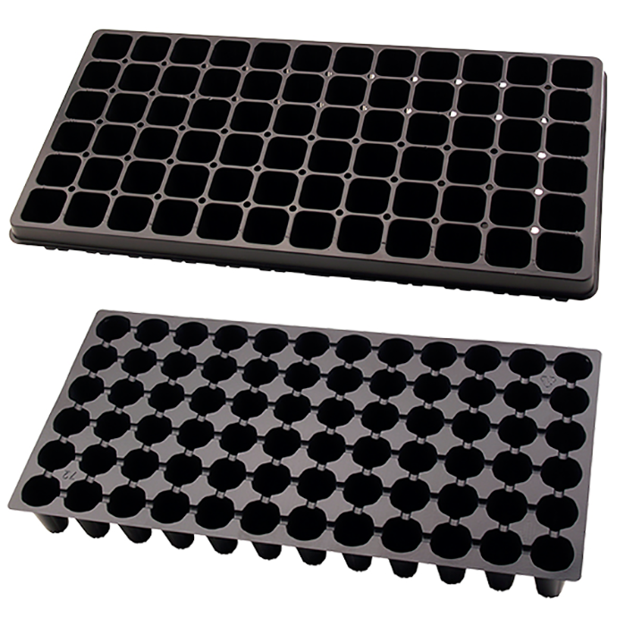 Super Sprouter 72 Cell Plug Tray - Square Holes - Pack of 100