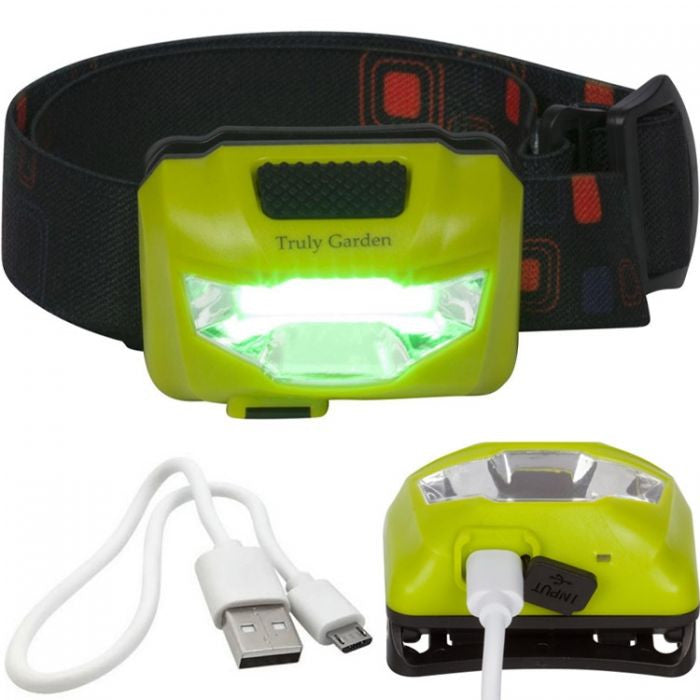 Truly Garden Green LED Headlamp